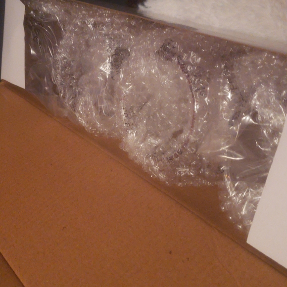 Ban.Do Stemless Acrylic Wine Glass Set Of Four With Glitter Infusion - Picture 2 of 4